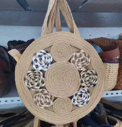 গোলাকার মহিলা কাঁধের ব্যাগ