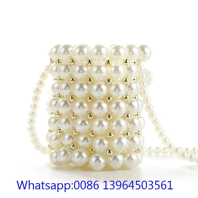 ভিনটেজ পার্ল বিড ব্যাগ