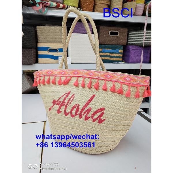 চটকদার সৈকত খড় ব্যাগ