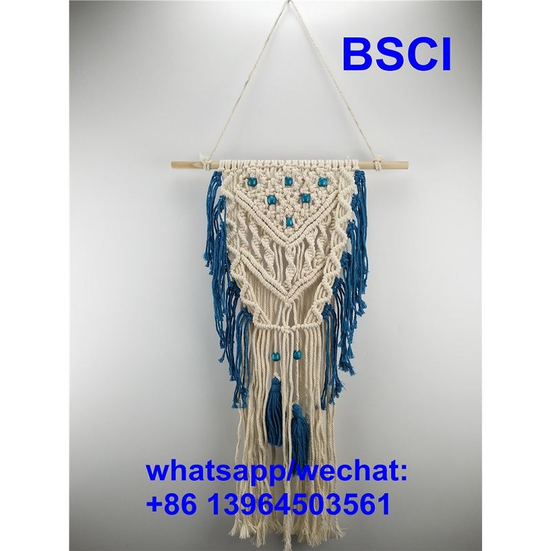তুলো দড়ি প্রাচীর টেপেস্ট্রি