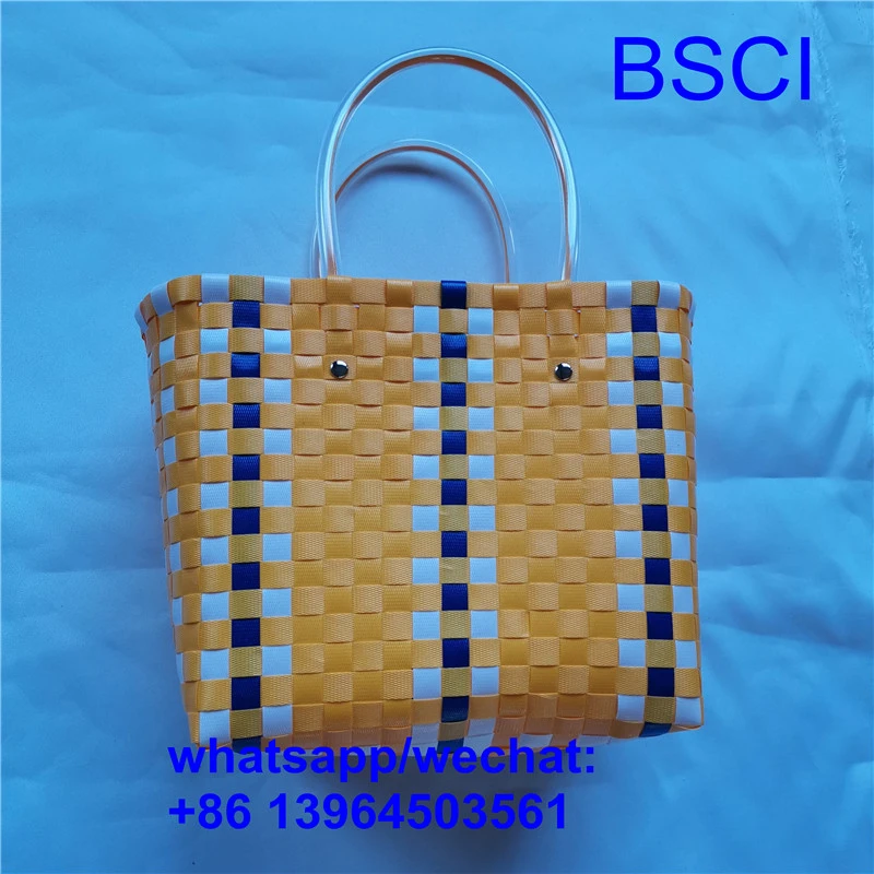 বড় ক্ষমতার প্লাস্টিক টোট ব্যাগ