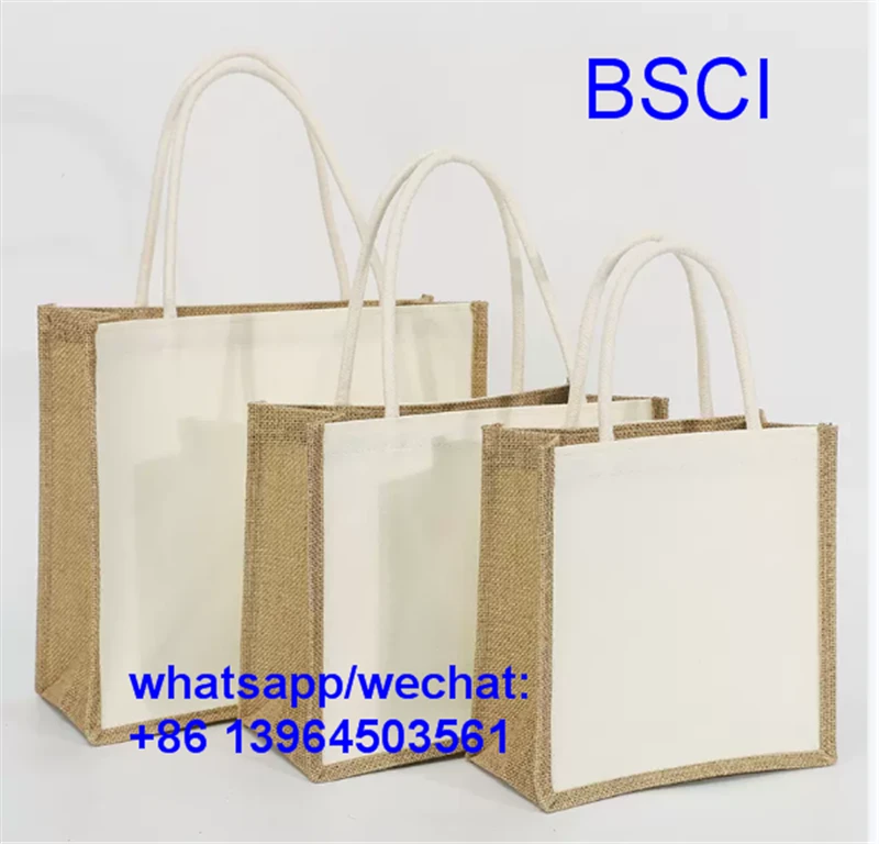 প্রাকৃতিক ক্যানভাস টোট ব্যাগ
