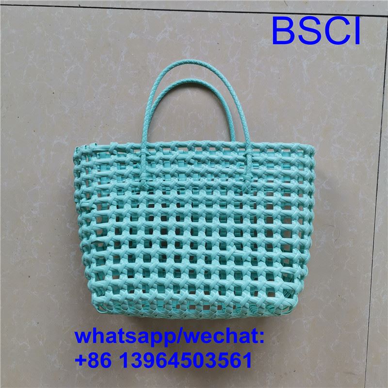 প্লাস্টিকের বোনা টোট ব্যাগ