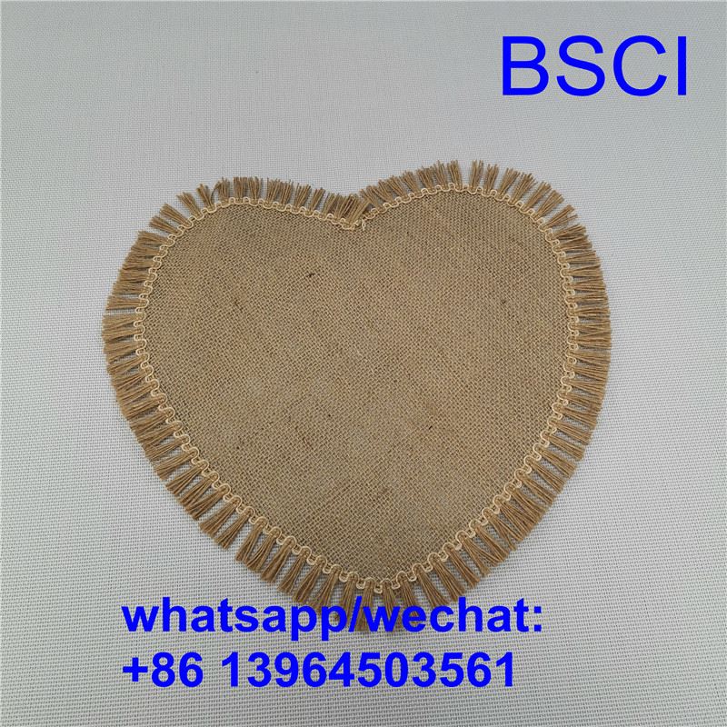 Tassels সঙ্গে বৃত্তাকার Placemats