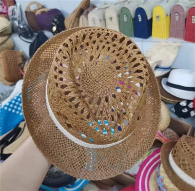 শ্বাসযোগ্য কাগজ ফাঁপা গ্রীষ্মের টুপি