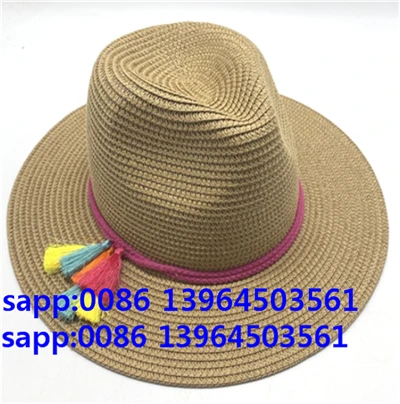 বোনা ফ্রঞ্জ রোদ টুপি