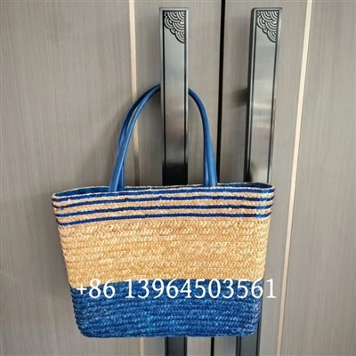 রিয়েল স্ট্র গম মহিলা সৈকত ঝুড়ি
