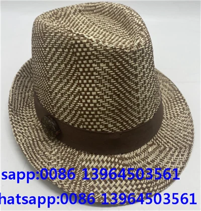 শর্ট ব্রিম মেন বোহো স্ট্র হ্যাট
