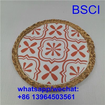 প্রিন্টিং সঙ্গে প্লেসমেট অনুভূত