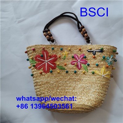 প্রাকৃতিক হস্তনির্মিত সৈকত ব্যাগ