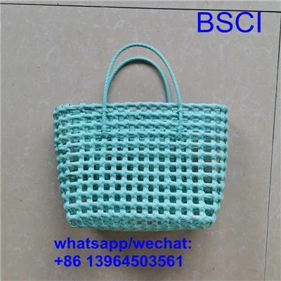 প্লাস্টিকের বোনা টোট ব্যাগ