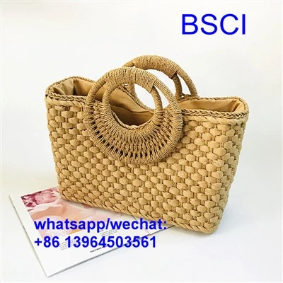 বোনা বিচ ব্যাগ কাঁধ