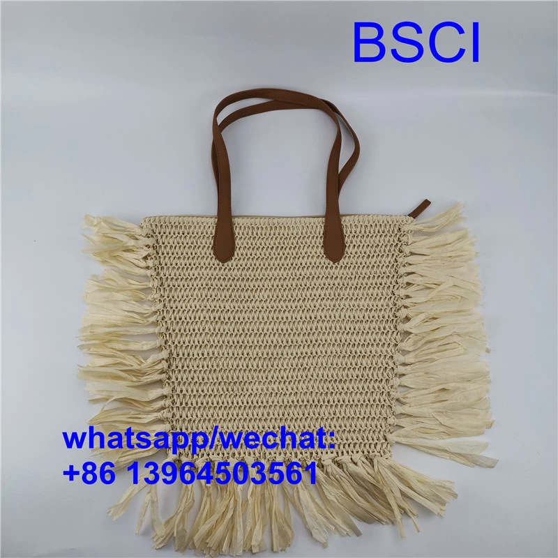 গ্রীষ্ম খড় বিচ ব্যাগ