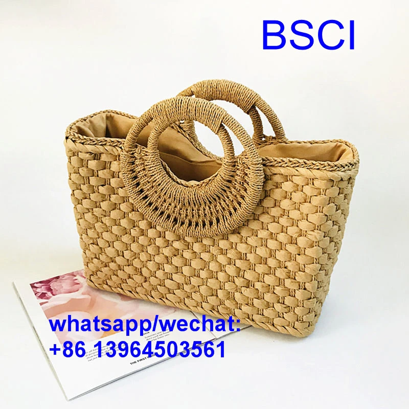 বোনা বিচ ব্যাগ কাঁধ